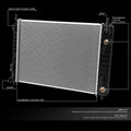 Full Aluminum Core Cooling Radiator for Chevy HHR (2006–2011) DPI 2850