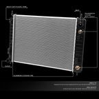 Full Aluminum Core Cooling Radiator for Chevy HHR (2006–2011) DPI 2850