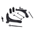 10x Front Lower Control Arm Sway Bar Tie Rod for Jeep Compass Patriot (2007–2017)