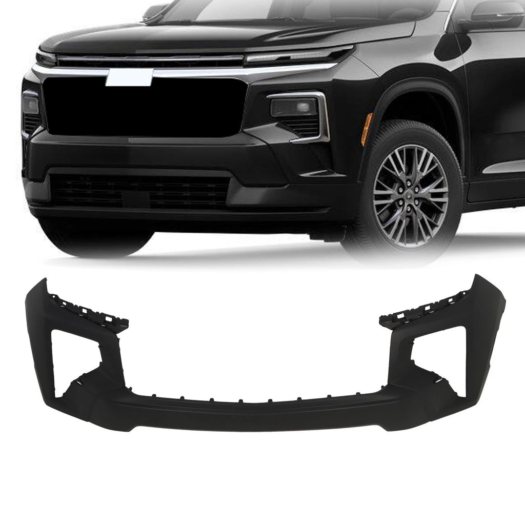 Front Bumper Cover for Chevrolet Traverse (2025) W/o Sensor Holes