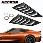 Side Window Louver Cover Sun Shade for Chevrolet Corvette C7 (2014–2019)