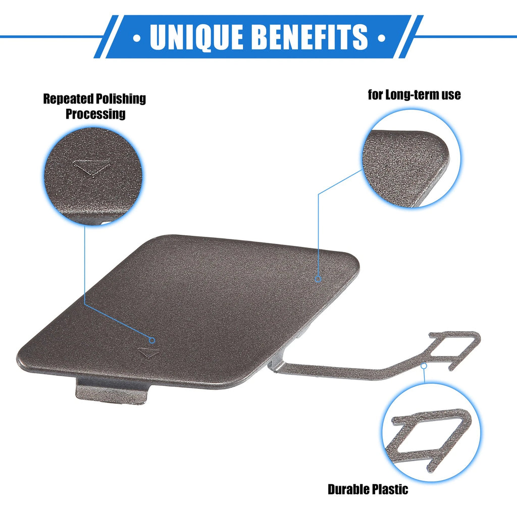 Tow Hook Eye Hole Cover Cap for BMW 3 F30 (2012–2015) Brown