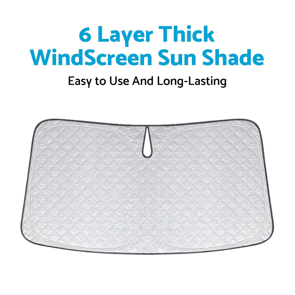 6 Layer Thick WindScreen SunShade for Volvo XC40 (2018–2025) UV Protection