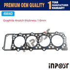 Engine Cylinder Head Gasket 4M40 4M40T for Mitsubishi Pajero (1990–1999)
