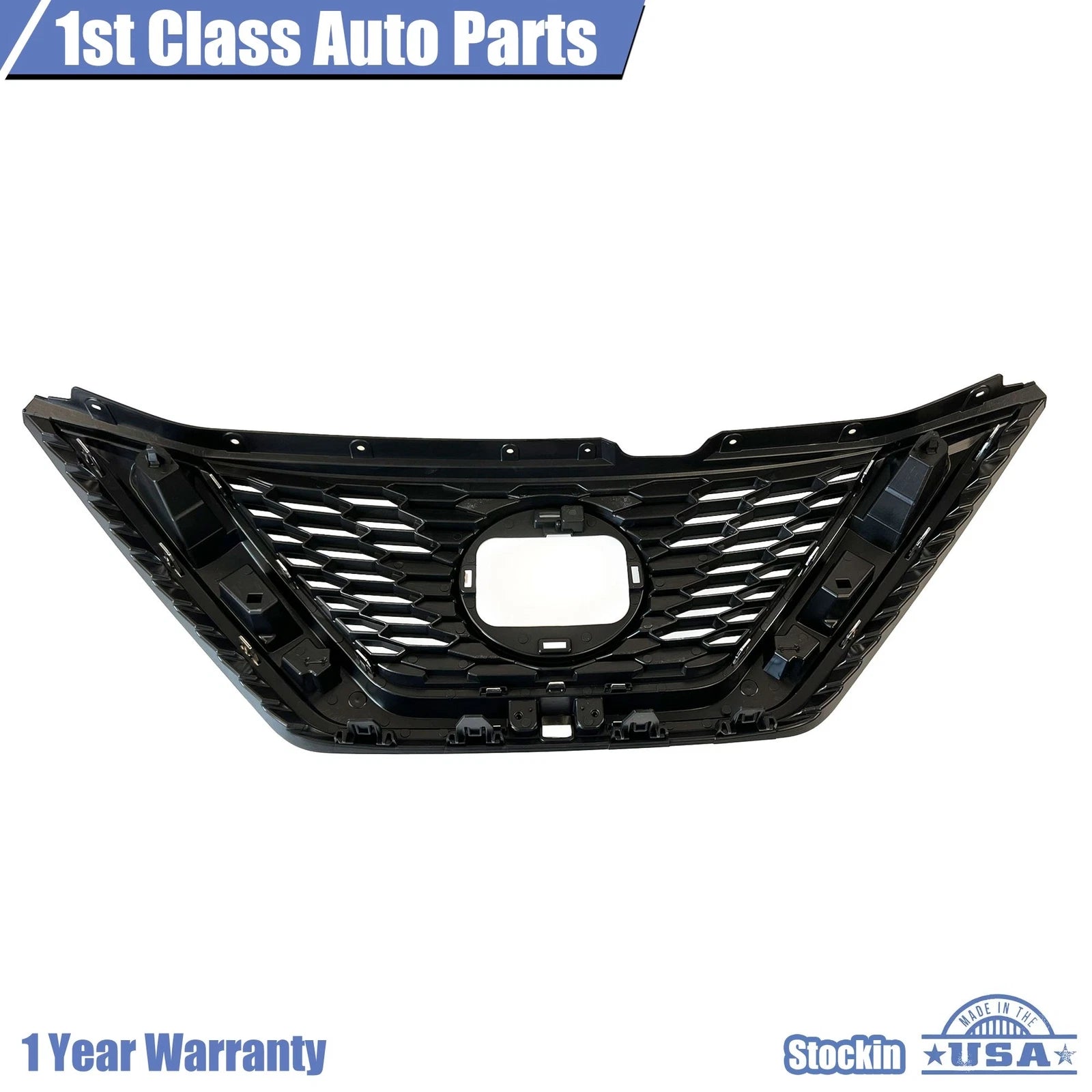 Chrome Front Upper Grille Assembly for Nissan Rogue Sport (2020-2021)