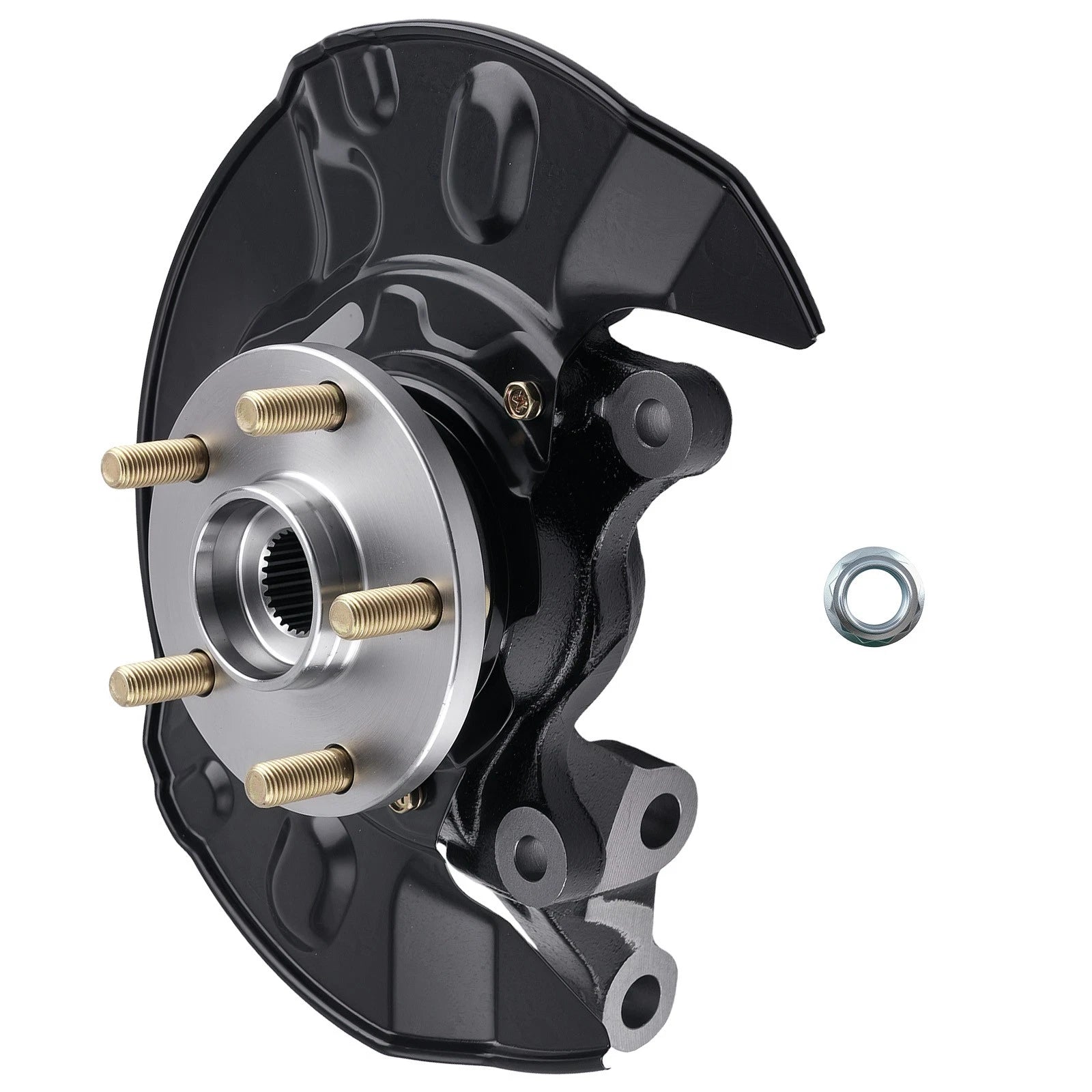 Front Steering Knuckle & Wheel Hub Bearing for Toyota Matrix (2007–2008)