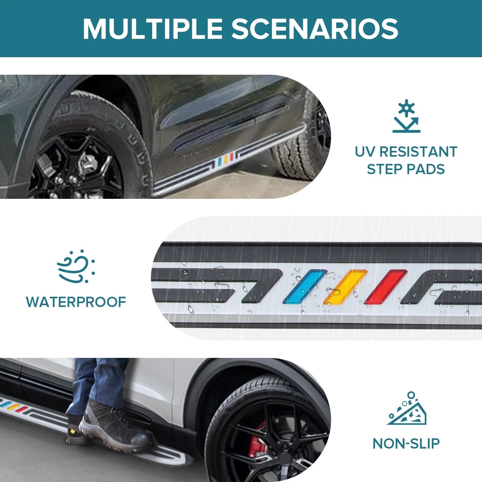 Running Boards Side Steps for Chevy Equinox (2018–2025)