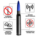 5.5 Inch Bullet Style Antenna Mast for Chevrolet Silverado 1500 2500