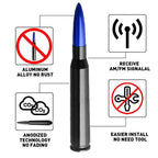 5.5 Inch Bullet Style Antenna Mast for Chevrolet Silverado 1500 2500