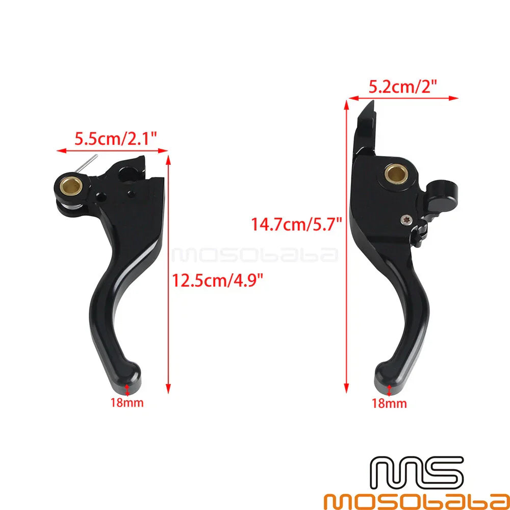 Hand Brake Clutch Lever Kit for Harley Touring Street Glide CVO FLHXSE (2023-2024)