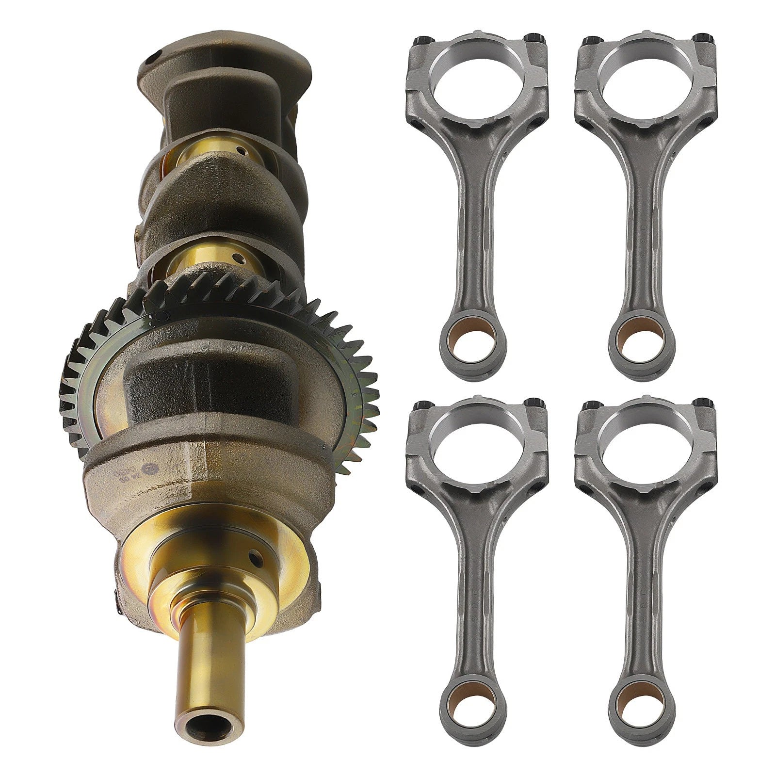 Crankshaft & 4 Connecting Rods for Toyota Camry Highlander RAV4 (2002–2006)