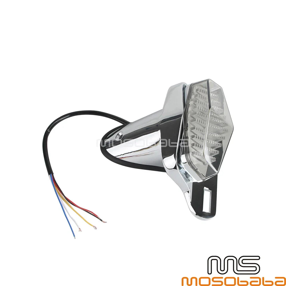 LED Brake Tail Turn Signal Lights for Harley Dyna FLD FXDC (2012-2017)