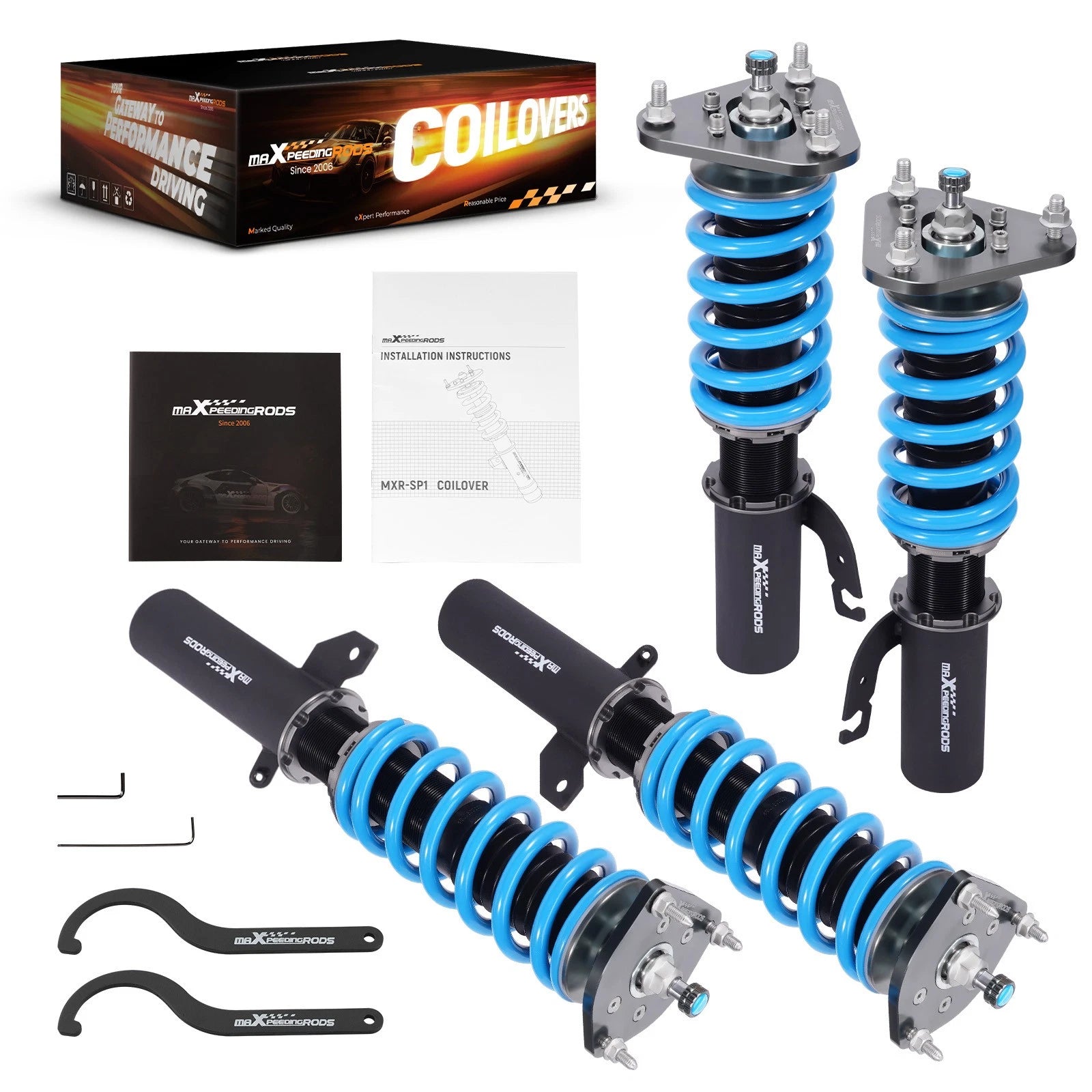 24 Way Adjustable Coilover Suspension for Toyota Celica FWD (1994–1999)