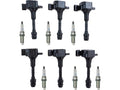 Ignition Coil Set with Spark Plugs for Suzuki Equator 2009–2012 (KP676RM)