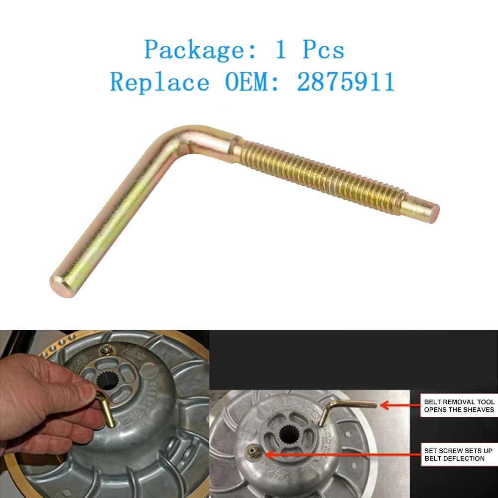 Clutch Spreader Belt Removal Tool for Polaris RZR XP Turbo (2016–2018)