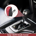 Gear Shift Knob Cover for Subaru Impreza (2012–2016) Red Carbon Fiber