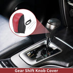Gear Shift Knob Cover for Subaru Impreza (2012–2016) Red Carbon Fiber