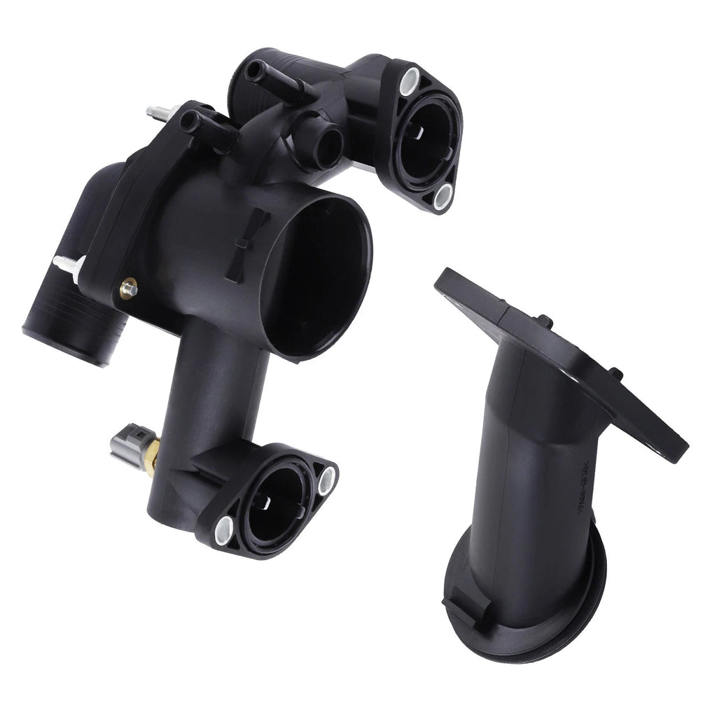 Thermostat Housing with Thermostat for Jaguar XJ8L/S-Type/XJ (1999–2008)