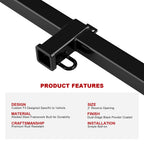 2 Inch Trailer Hitch Receiver for Honda CR-V (2002-2006)