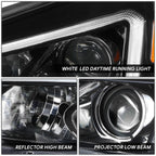 Left Driver LED DRL Projector Headlight Lamp Assembly for Tucson (2019–2021)