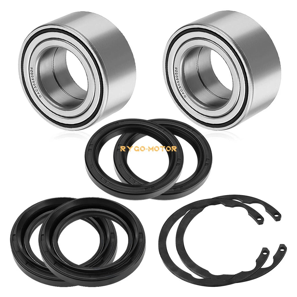 2X Front Wheel Bearing Kit for Kawasaki Bayou 300 400 Prairie 300 400