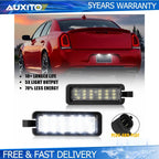 AUXITO LED License Plate Light for Jeep Compass (2017–2021) 6500K Waterproof