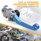 CNC Brake Clutch Levers for Husqvarna TE150i TE250i TE300i FE250-501 (2022–2024)