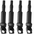 Set of 4 Ignition Coils for BMW E46 E60 E85 E90 Z4 M6 X5 Mini (1998–2013)