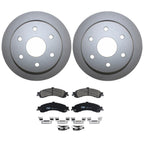 Rear Brake Kit 325mm Rotors & TRW Pro Ceramic Pads for Silverado Sierra 1500 (2007–2018)