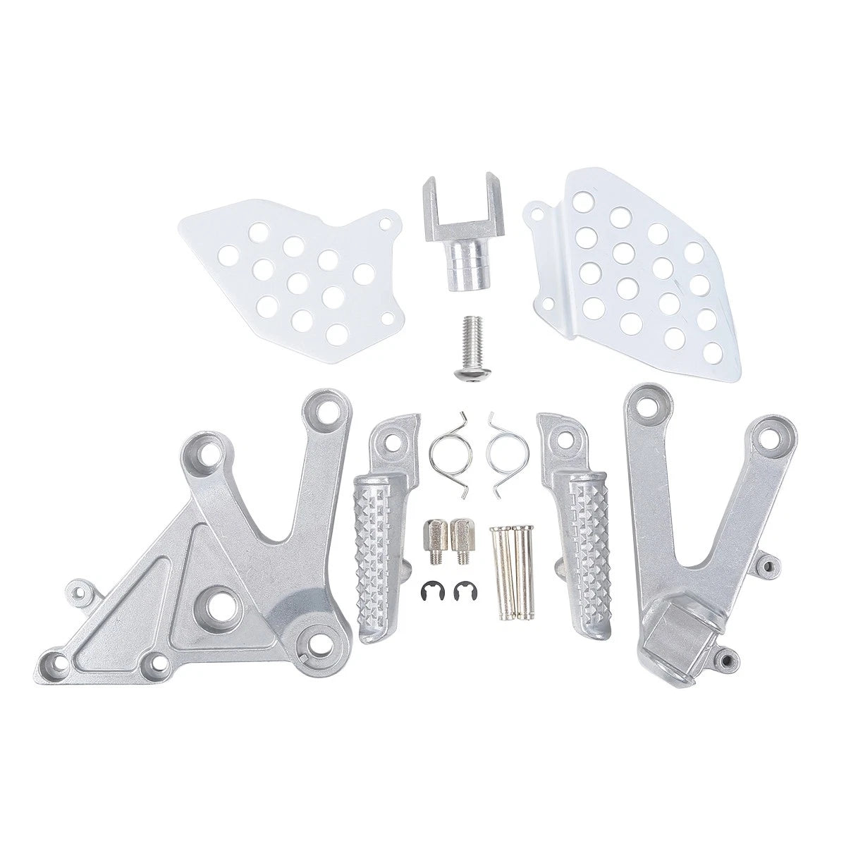 Aluminum Front Foot Peg Footrest Brackets for Honda CBR 600RR (2003–2006)