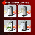 Electric Can Opener for Under Cabinet (Heavy Duty, Smooth Edge)