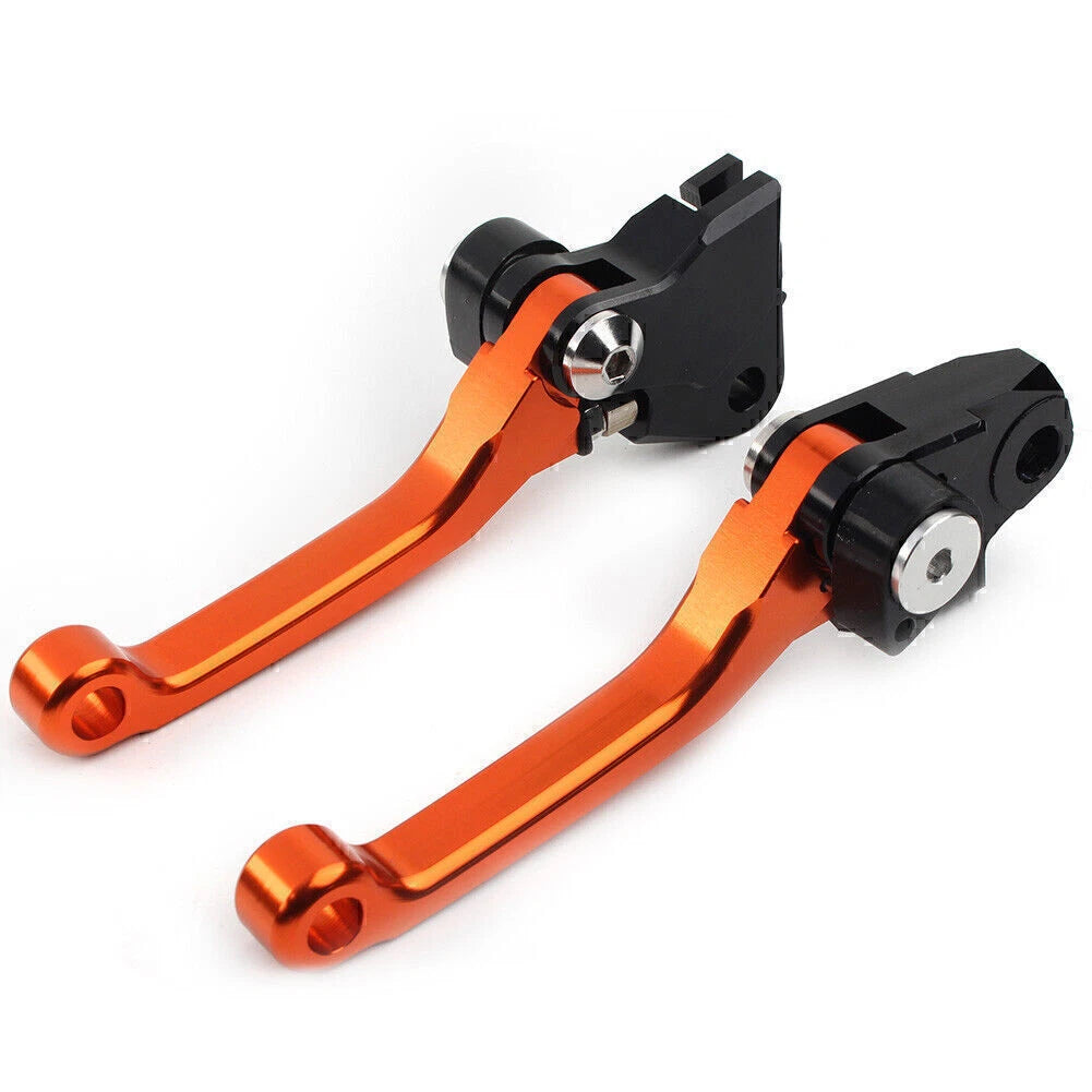 Orange Pivot Brake Clutch Levers for Yamaha YZ 250F YZ 426F YZ 450F (2009–2020)