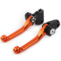 Orange Pivot Brake Clutch Levers for Yamaha YZ 250F YZ 426F YZ 450F (2009–2020)