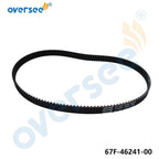 Timing Belt for Yamaha Outboard F75 F80 F90 F100 F115 (2000–2023) 67F-46241-00