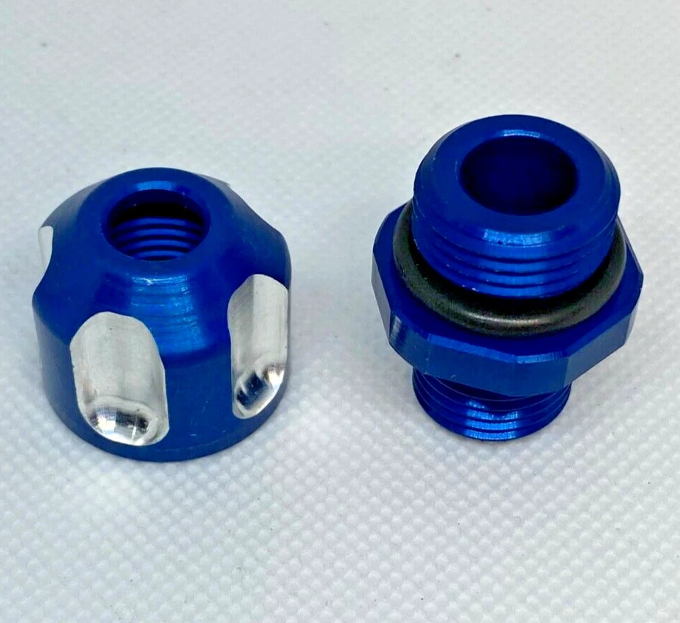 Electrics Box Billet Fitting & Cap for Kawasaki Jet Ski (440–900) Blue