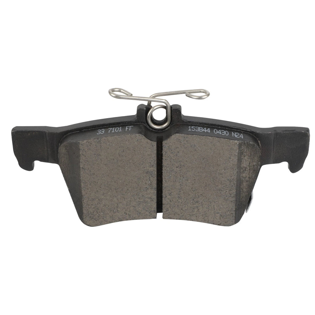 Set of 4 Rear Ceramic Brake Pads for Acura RDX, Honda Civic