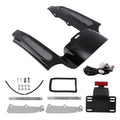 LED Mud Flaps for Harley Road King/Street Glide (2009–2013) Rear ABS