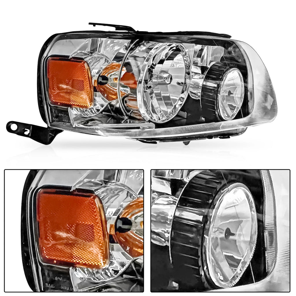 Set of 2 Halogen Headlights for Ford Escape (2005–2007)