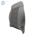 Front Left Driver Back Seat Cover for Jeep Wrangler (2007-2012) Gray Cloth