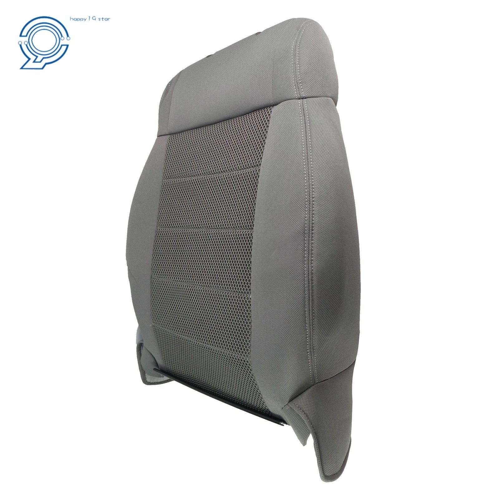 Front Left Driver Back Seat Cover for Jeep Wrangler (2007-2012) Gray Cloth