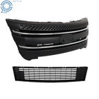 2X Front Bumper Grille Assembly for Ford Explorer (2011-2015)