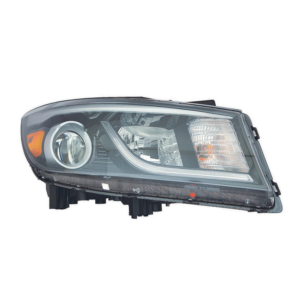 Replacement Passenger Side Halogen Headlight Assembly for Toyota Highlander (2008–2013)