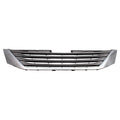 Replacement Gray/Silver Chrome/Painted Front Grille for 2011-2014 Toyota Sienna