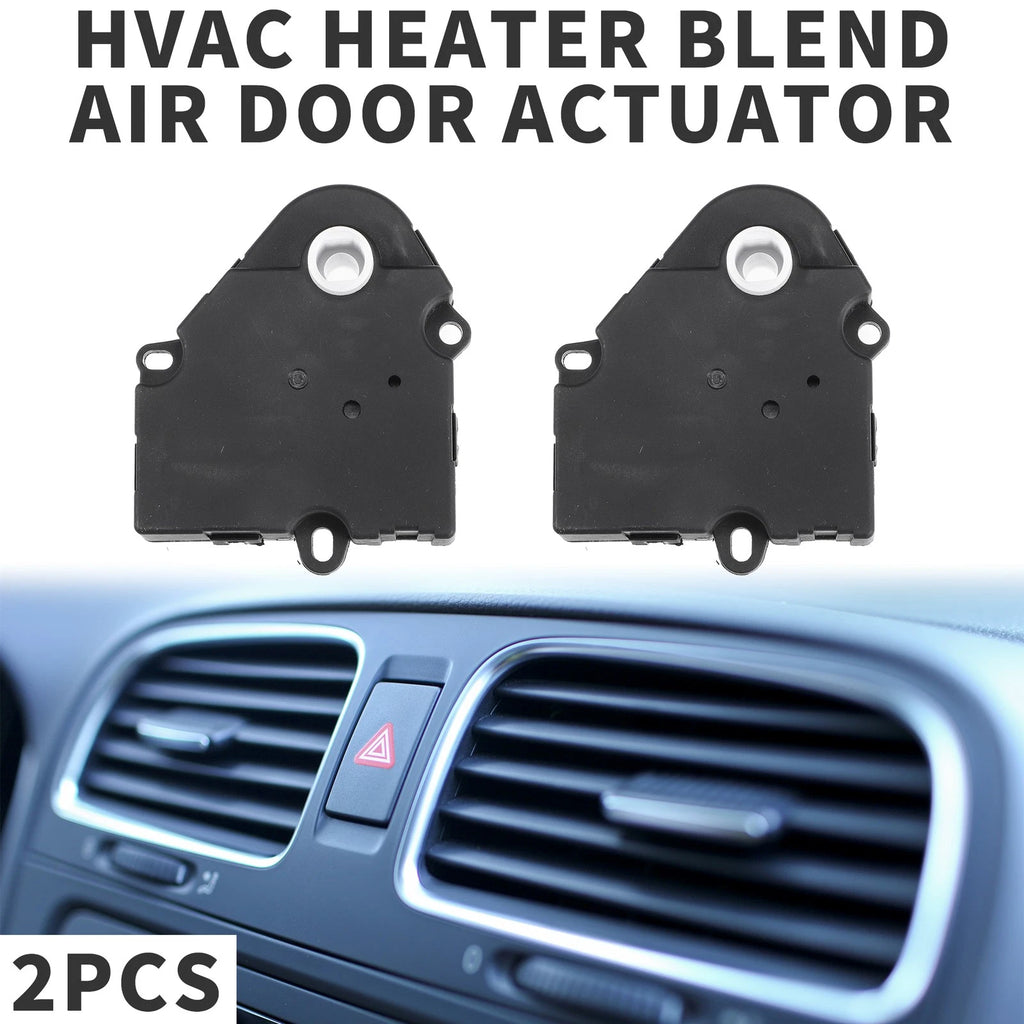 2X No.16141802 HVAC Heater Blend Door Actuator for Chevrolet Blazer (1992–1994)