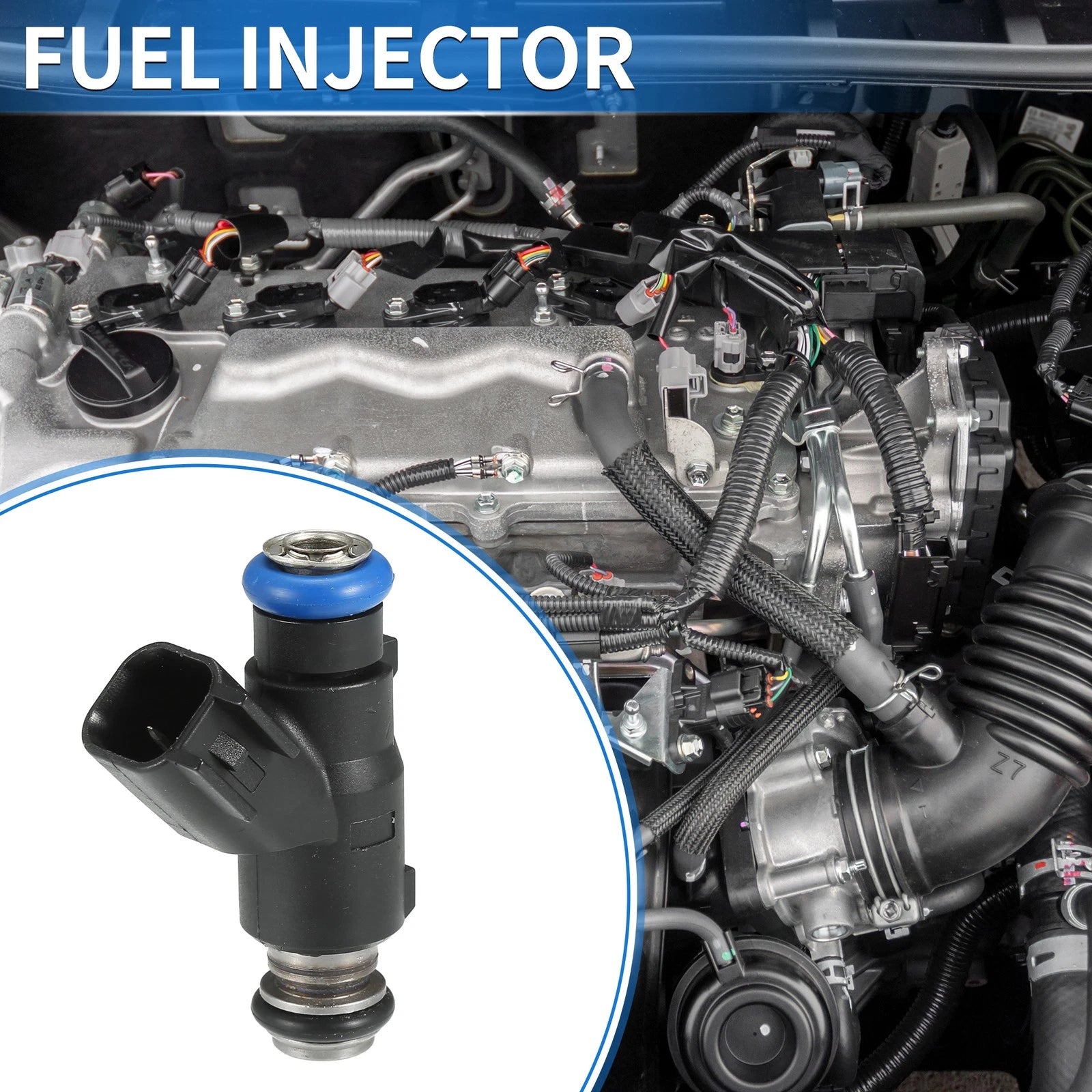 Fuel Injector for Mitsubishi Junjie (2000–2016) 1.8L L4 634149643745