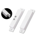 Set of 10 Wired Magnetic Door Sensors with Reed Switch for