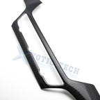 Carbon Fiber Pattern Front Dashboard Strip Trim for Honda Accord 2018-2022
