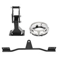 Black Steel Fairing Kit Headlight Mount for Harley Dyna (2006–2017)