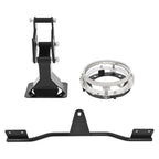 Black Steel Fairing Kit Headlight Mount for Harley Dyna (2006–2017)