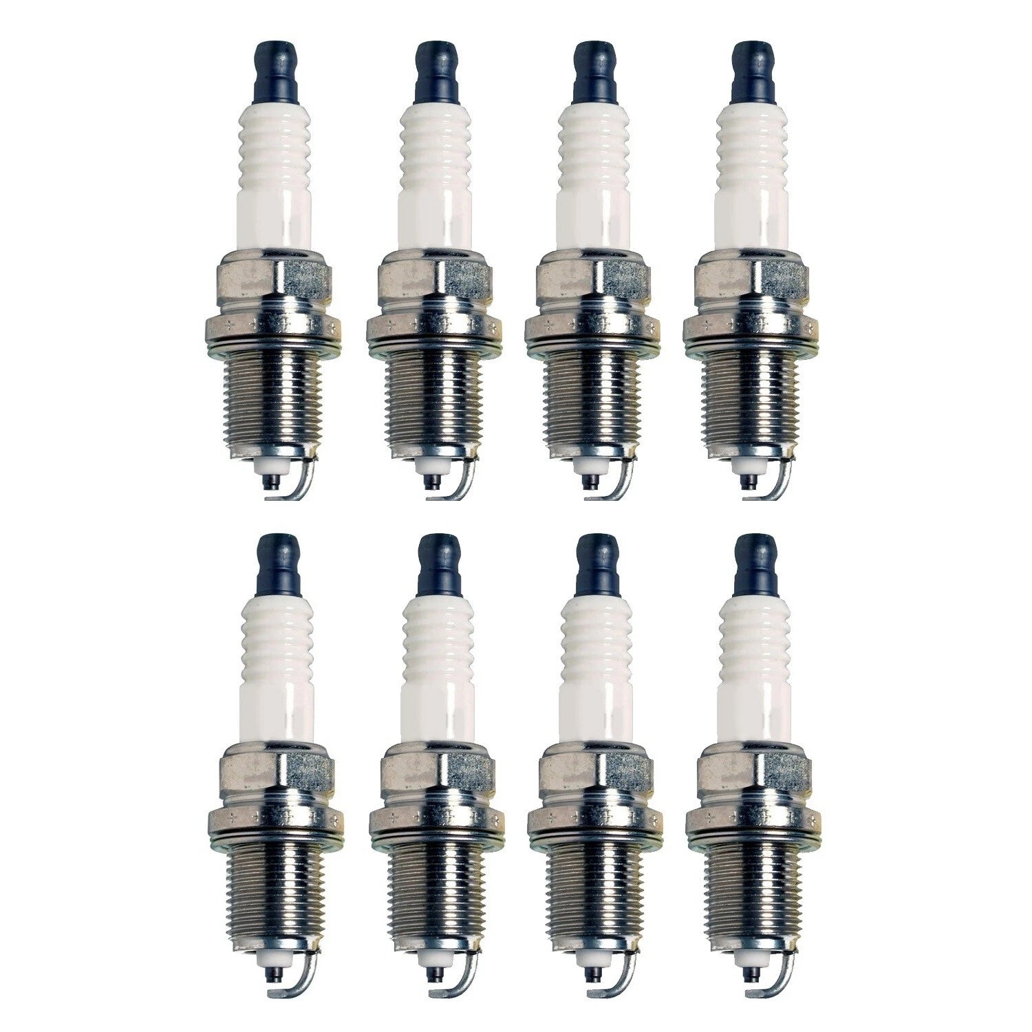 Set of 8 Denso U-Groove Spark Plugs .044 Gap for Chrysler Dodge Jeep (2000–2009)
